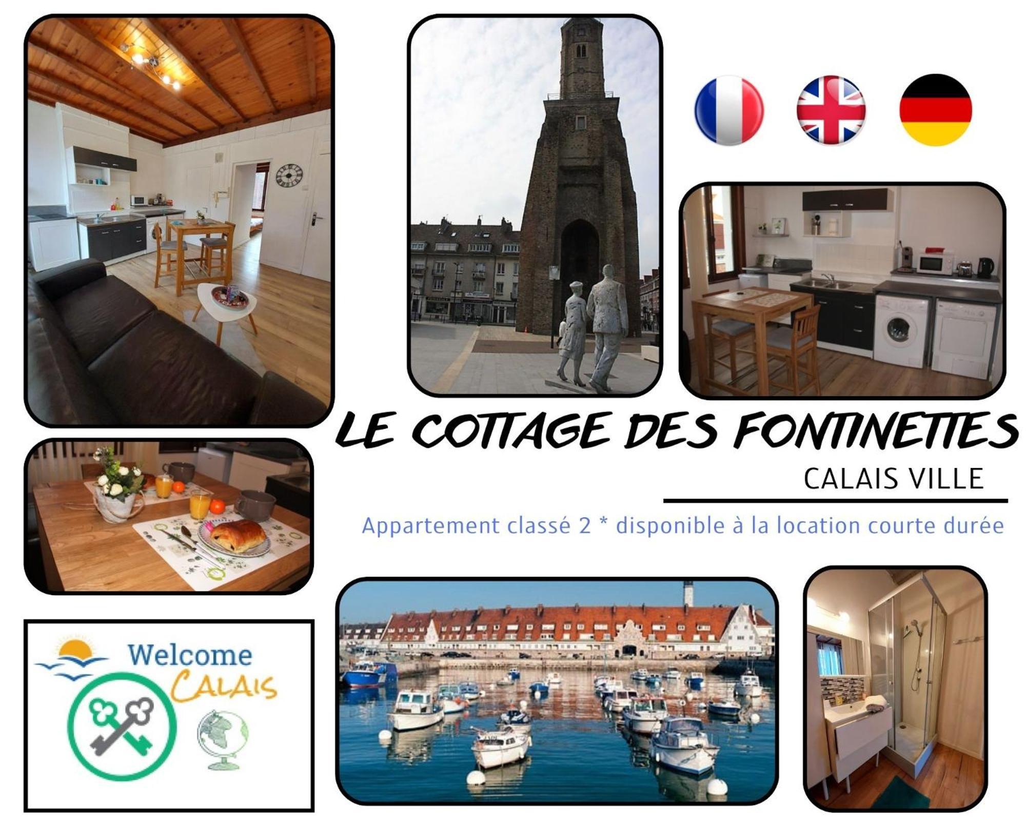 Welcome Calais Centre St Pierre Fontinettes Apartman Kültér fotó